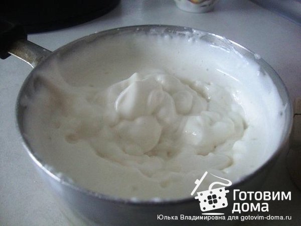 Молочно-йогуртный крем-мусс фото к рецепту 4