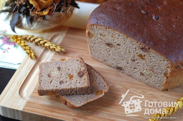 Ржаной десертный хлеб (на закваске) фото к рецепту 1