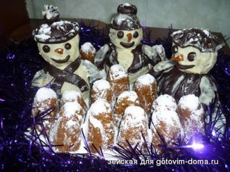 Шоколадные снеговики МК