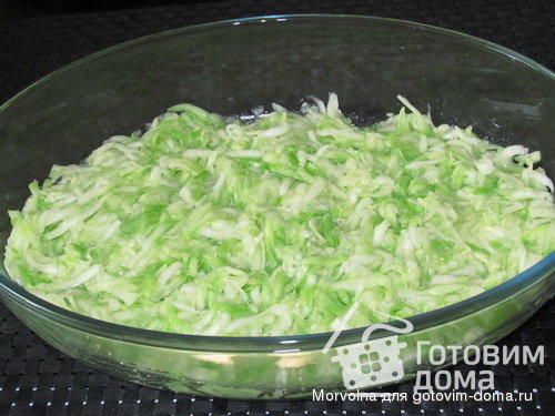 Запеканка с кабачками,фаршем и рисом фото к рецепту 5