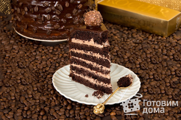 Шоколадный торт с Нутеллой фото к рецепту 27