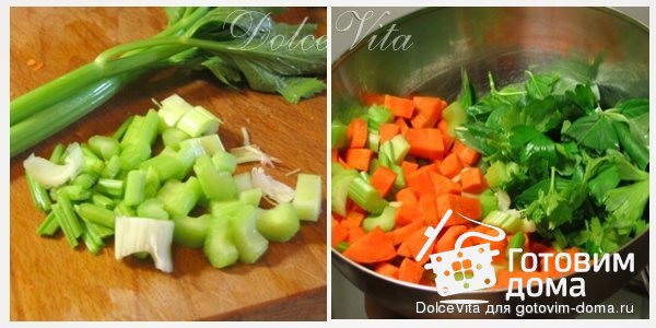 Ароматная овощная заправка для супов и других блюд фото к рецепту 3