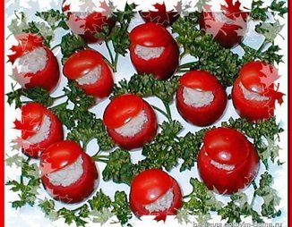 Фаршированные помидоры-черри