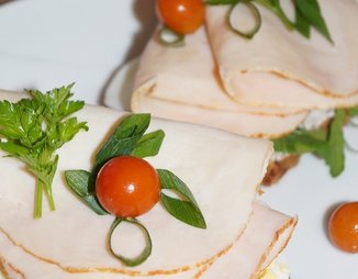 Smørrebrød - Датский бутерброд с колбасой