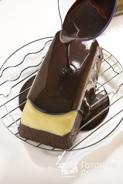 Муссовый торт &quot;Три шоколада&quot; фото к рецепту 47