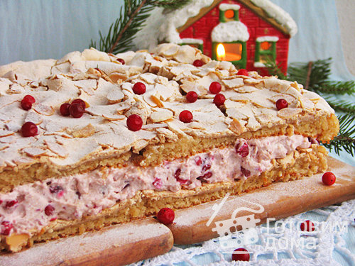 Рождественский брита-торт фото к рецепту 1