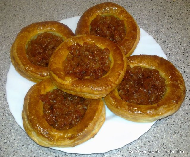 Слойки с карамельными яблоками.jpg