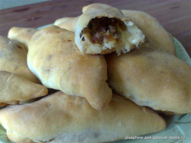 Пирожки с адыгейским сыром