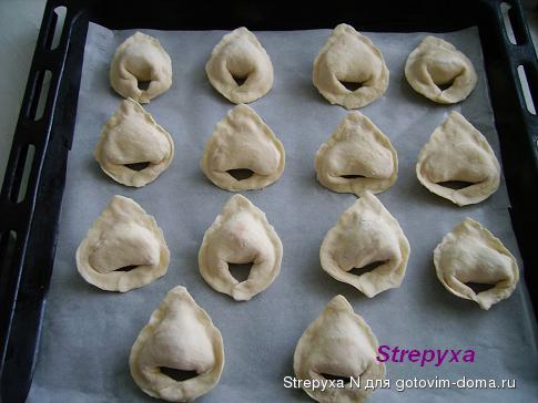 Печенье яблоки в платочке