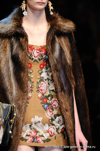 Dolce & Gabbana Fall 2012 выш07.jpg