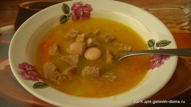 Суп гороховый с сосисками.JPG