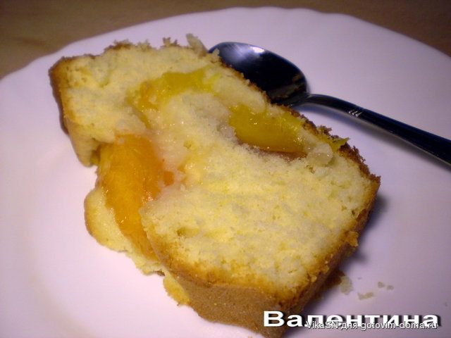 Кекс с карамелизированными нектаринами 2.jpg