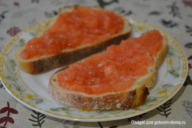 завтрак по-средиземноморски или Pan con tomate (2).JPG