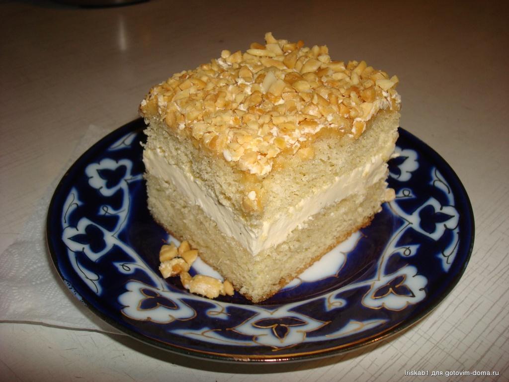 Торт подарочный с орехами
