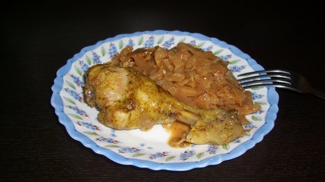 Капуста, запечённая в духовке с курочкой.JPG
