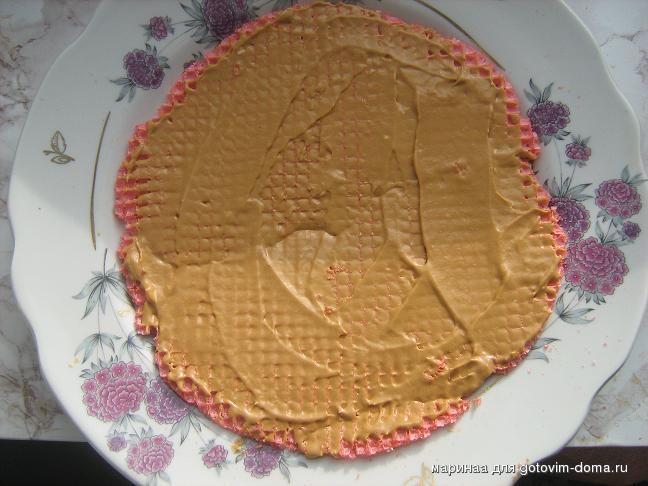 Торт из печенья Мария