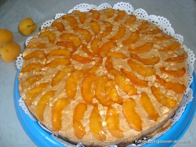 Суфле с абрикосами