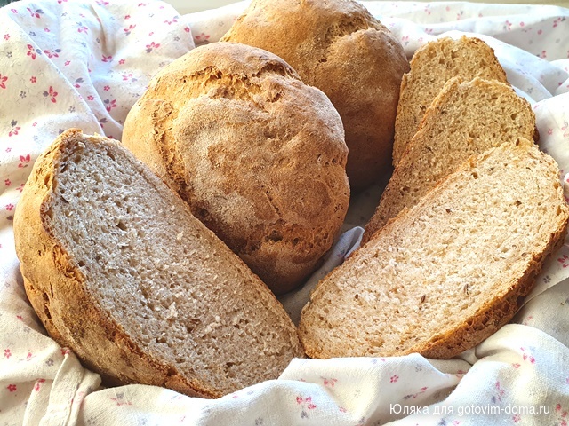 Хлебные булочки из ржаной муки