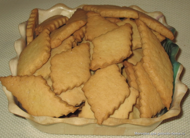 Печенье домашнее на растительном масле