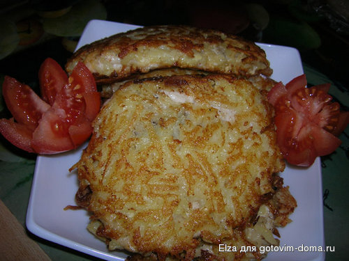 мясо в картофельной стружке. Смотреть фото мясо в картофельной стружке. Смотреть картинку мясо в картофельной стружке. Картинка про мясо в картофельной стружке. Фото мясо в картофельной стружке