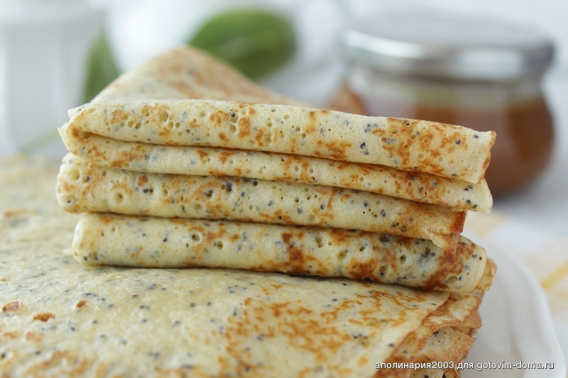 Кукурузные блины на кефире