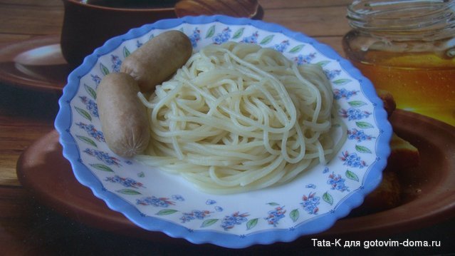 Сосиски со спагетти.JPG