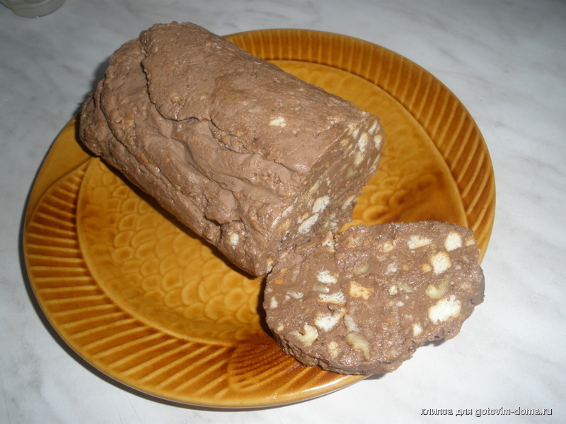 Советская колбаса сладкая