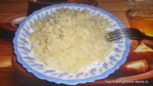 Спагетти с чесноком  и сыром.JPG