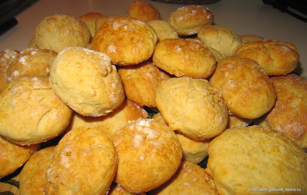 Печенье из творога пышное