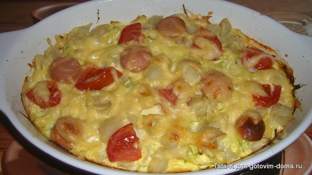 Макаронник с овощами и сосисками.JPG