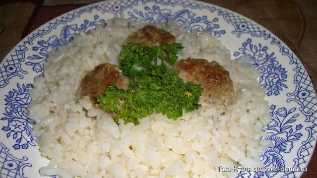 Рис с мясными тефтельками.JPG (255.91 Кб) Рис с мясными тефтельками.JPG