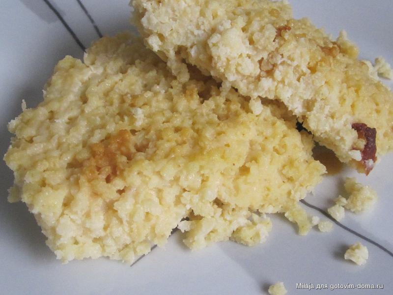 Десерт из пшенной каши, выпечка