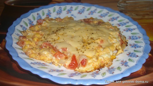 Фриттата с сыром и помидорами.JPG