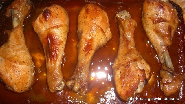 Маринованная и запечёная курица.JPG