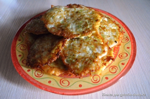 Картофельно кабачковые драники