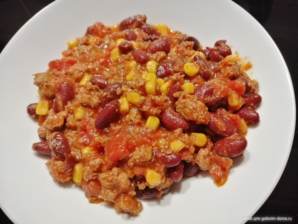 Красная Фасоль В Мексиканском Соусе Купить