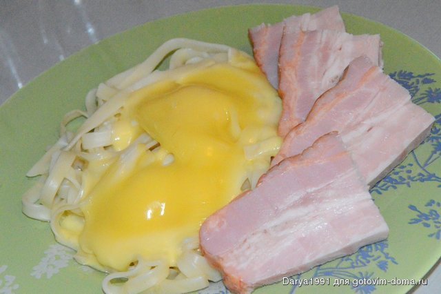Макароны с сыром и грудинкой.JPG