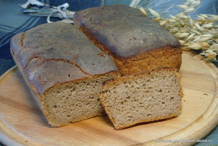 Хлеб без дрожжей рецепты с фото