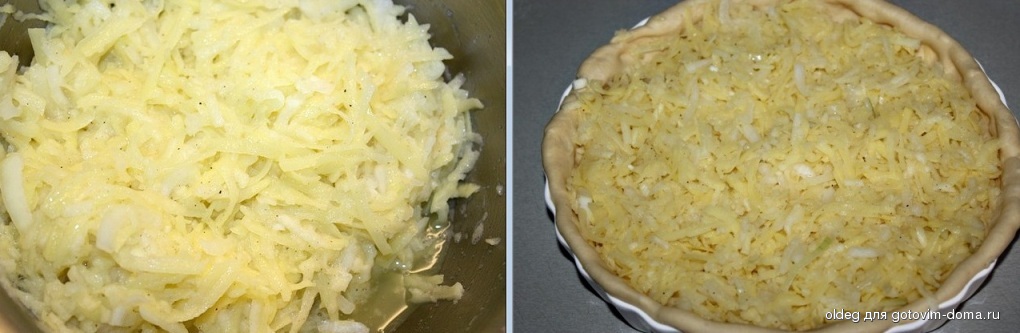 Начинка для пирогов из картофеля
