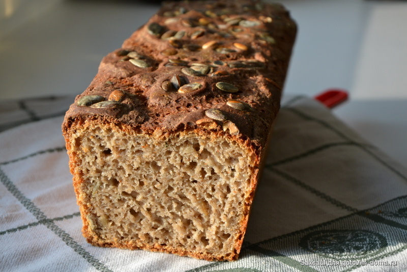 Хлеб с тыквенными семечками