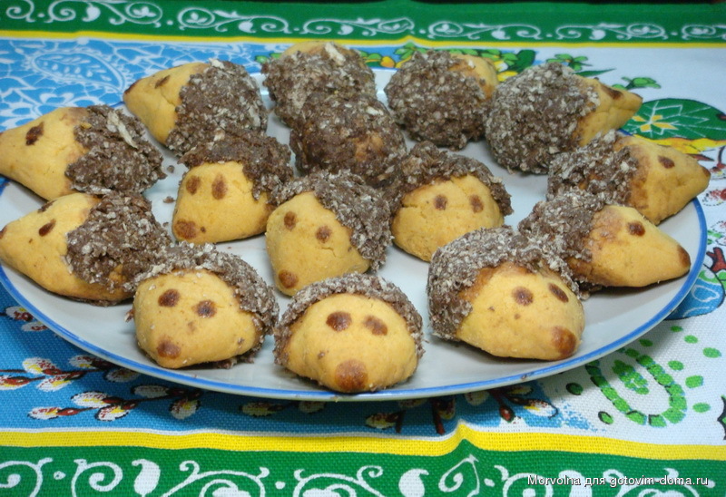 Печенье ежики