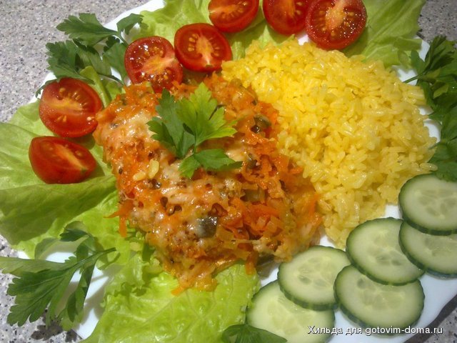 Рыба под кисло-сладким соусом с солеными огурчиками1.jpg