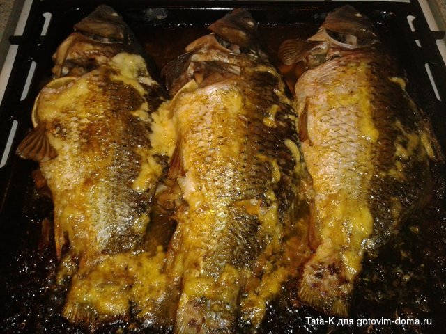 Карпы, фаршированные грибами.jpg