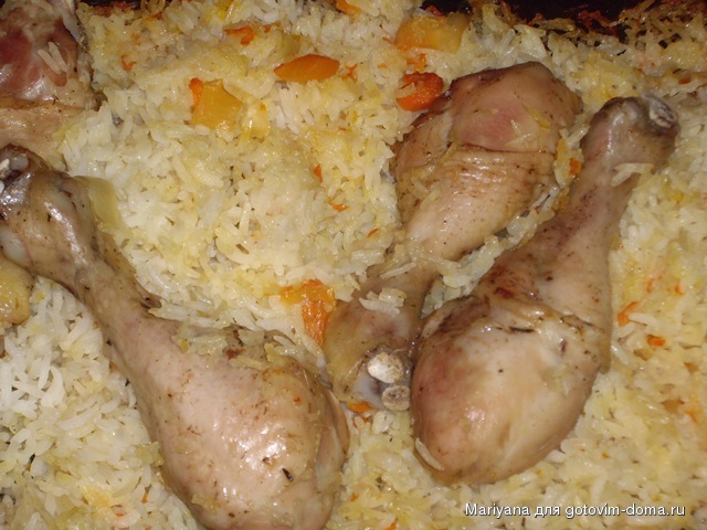 Окорочка с рисом в духовке от Kontik.JPG