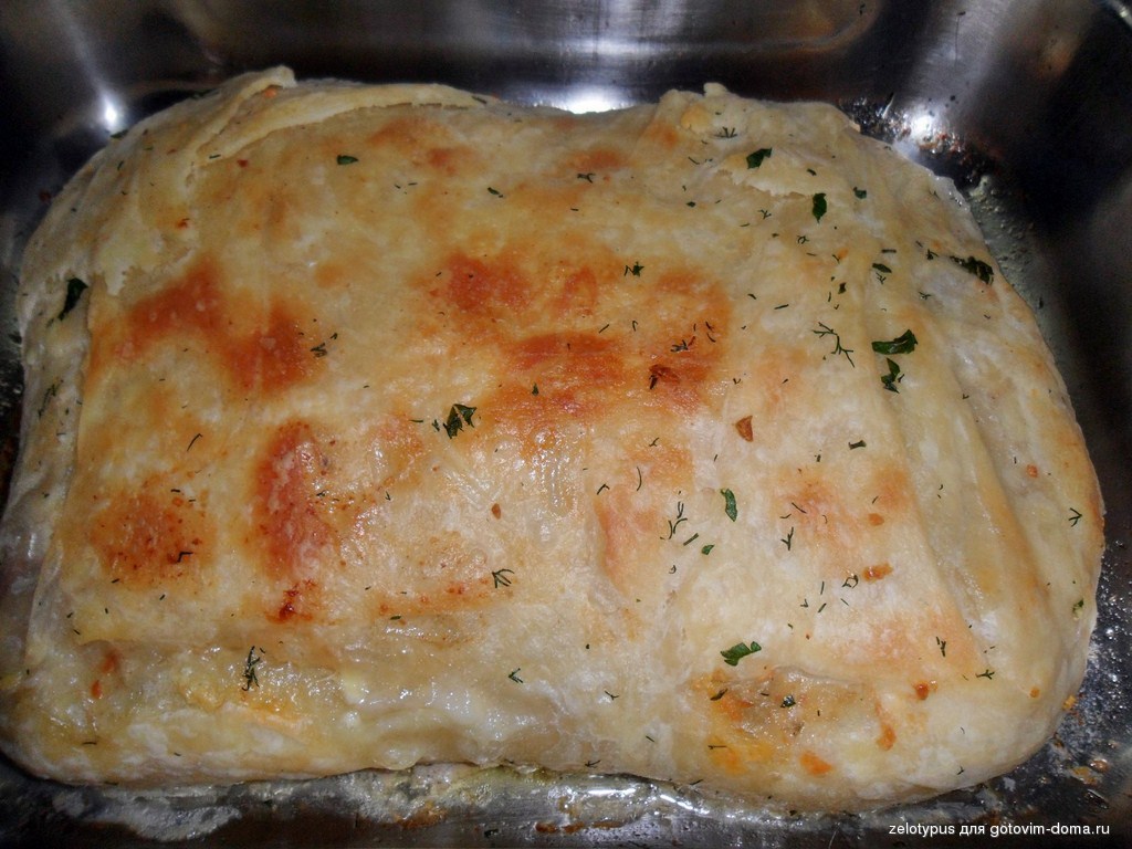 Сербский Бурек с мясом