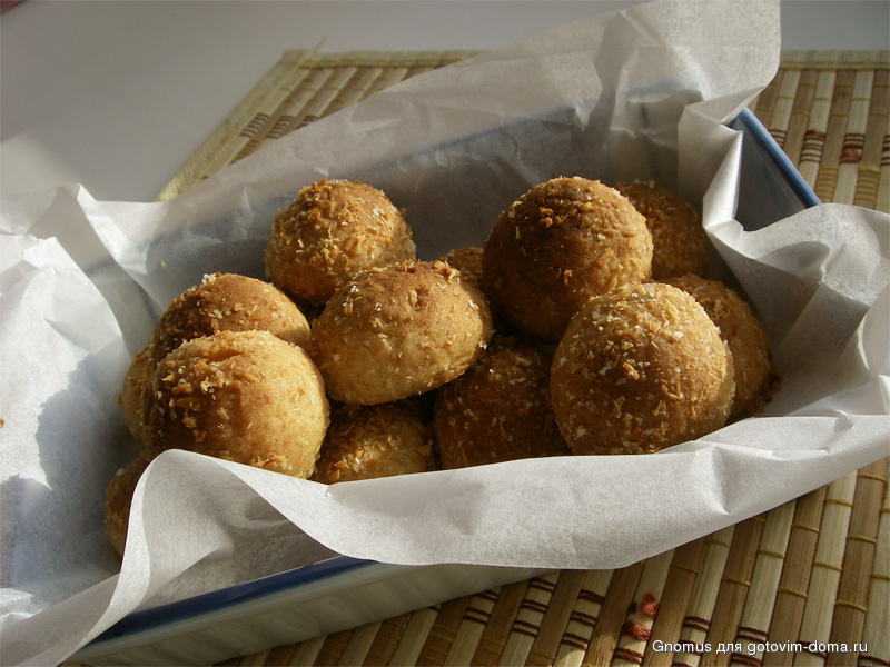 Шарики из печенья