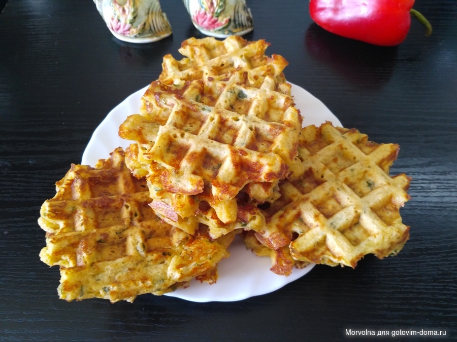 Вафли с сыром