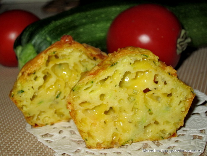 Маффины из цуккини