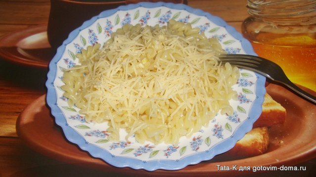 Макароны с сыром и чесноком.JPG