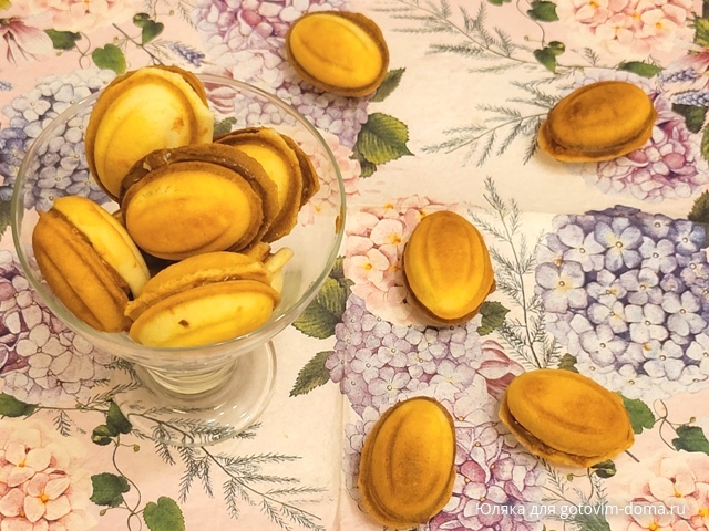 Печенье орешки в духовке